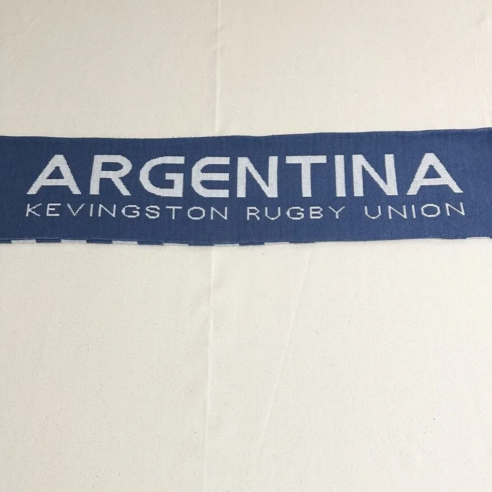 ARGENTINA Rugby Fans Souvenir Scarf